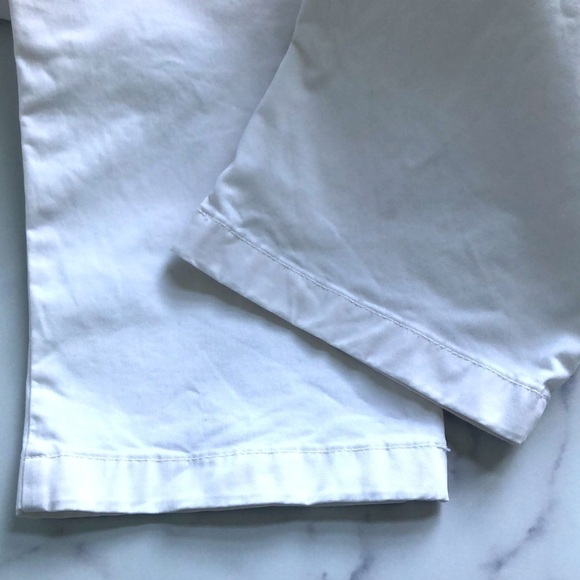 Tommy Hilfiger Custom Fit White Cotton Twill Pants Size 36 - Picture 10 of 12